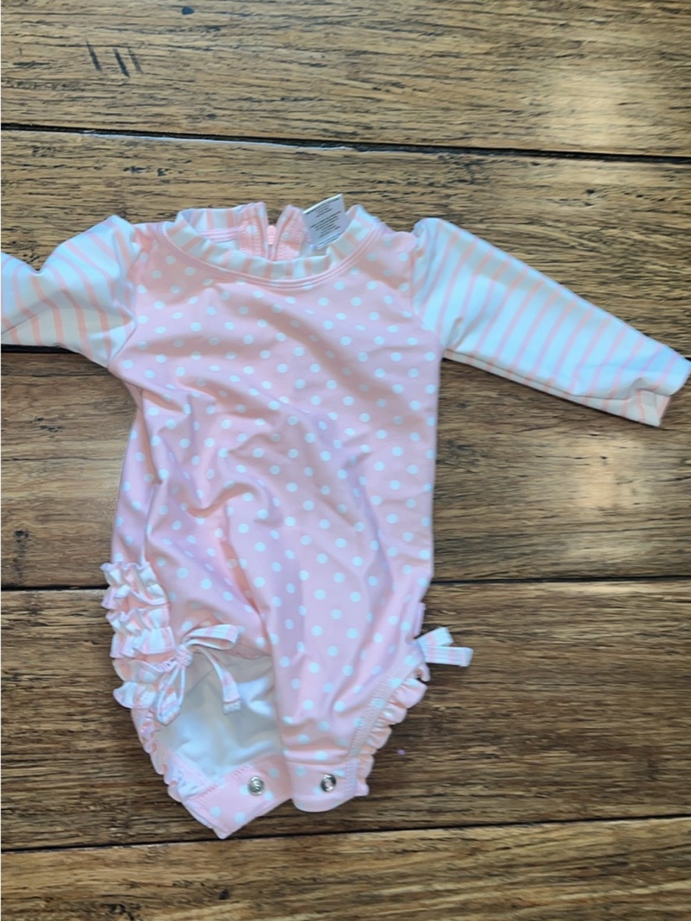 Ruffle Butts Pink One-Piece Swimsuit